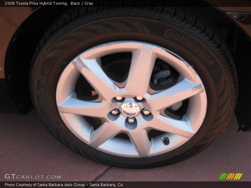 Black / Gray 2008 Toyota Prius Hybrid Touring