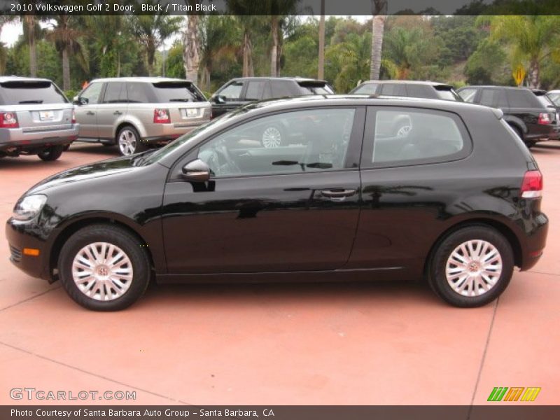  2010 Golf 2 Door Black
