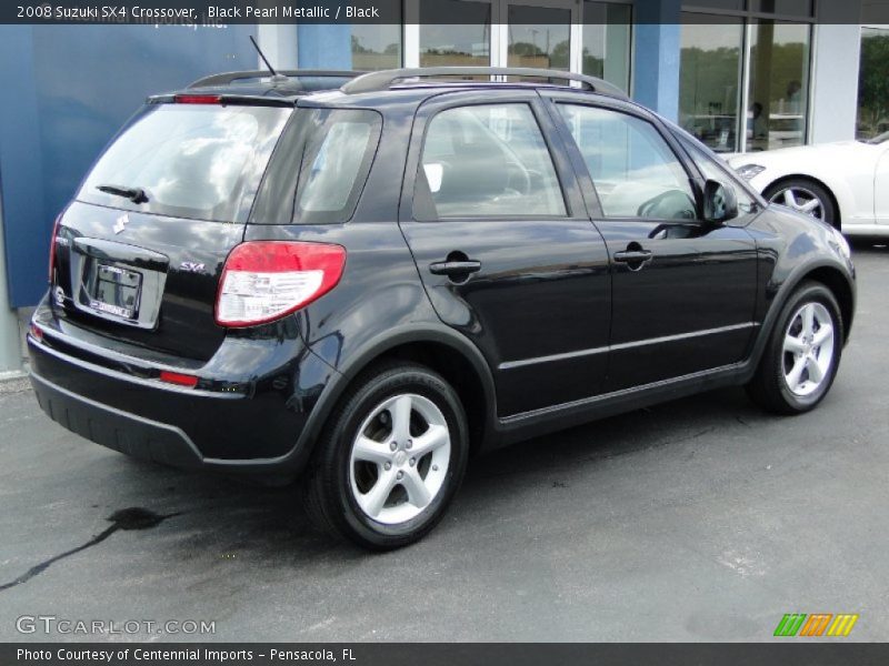 Black Pearl Metallic / Black 2008 Suzuki SX4 Crossover