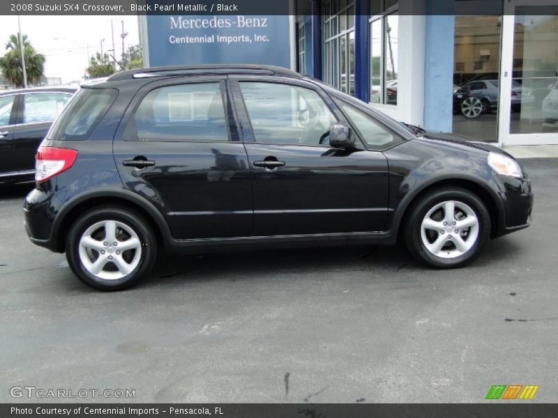 Black Pearl Metallic / Black 2008 Suzuki SX4 Crossover