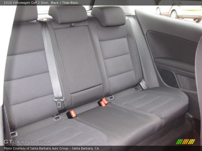  2010 Golf 2 Door Titan Black Interior