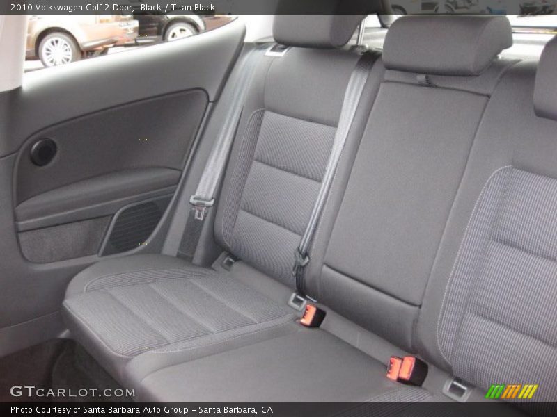Black / Titan Black 2010 Volkswagen Golf 2 Door