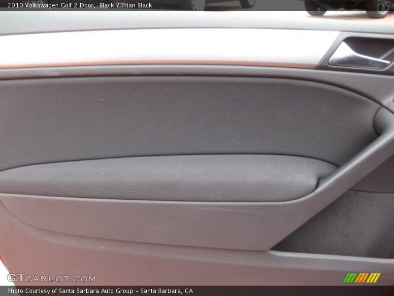 Black / Titan Black 2010 Volkswagen Golf 2 Door