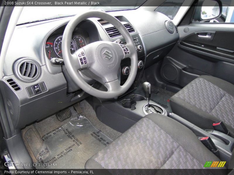 Black Pearl Metallic / Black 2008 Suzuki SX4 Crossover