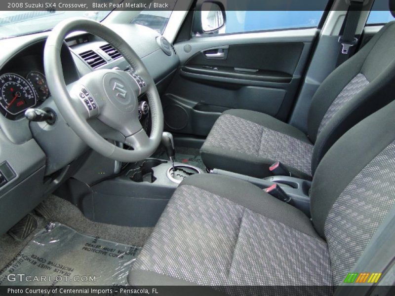 Black Pearl Metallic / Black 2008 Suzuki SX4 Crossover