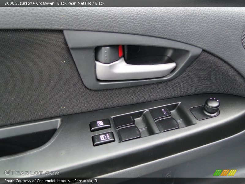 Black Pearl Metallic / Black 2008 Suzuki SX4 Crossover
