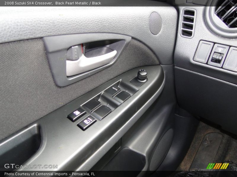 Black Pearl Metallic / Black 2008 Suzuki SX4 Crossover