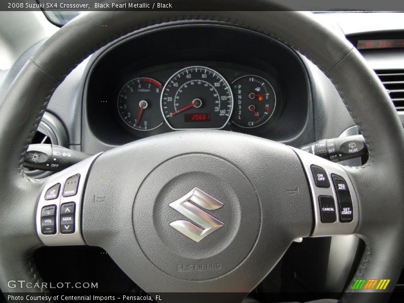Black Pearl Metallic / Black 2008 Suzuki SX4 Crossover