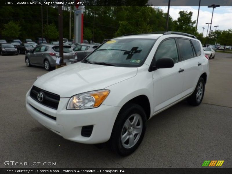Super White / Ash Gray 2009 Toyota RAV4 I4