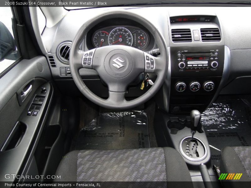 Black Pearl Metallic / Black 2008 Suzuki SX4 Crossover