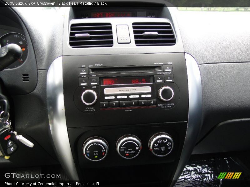 Black Pearl Metallic / Black 2008 Suzuki SX4 Crossover