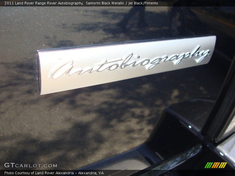  2011 Range Rover Autobiography Logo