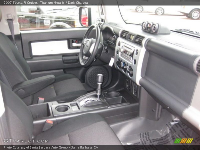 Titanium Metallic / Dark Charcoal 2007 Toyota FJ Cruiser