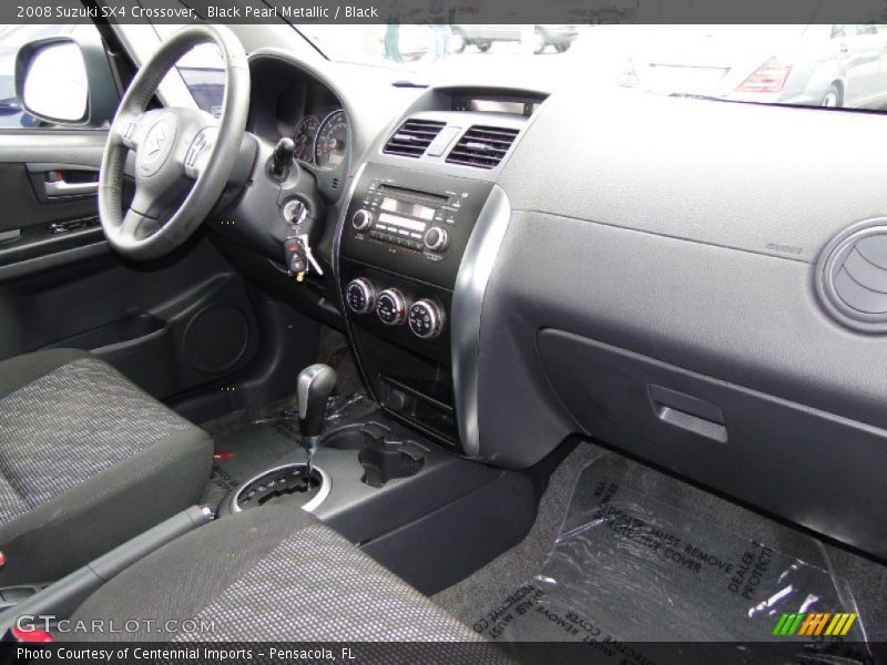 Black Pearl Metallic / Black 2008 Suzuki SX4 Crossover