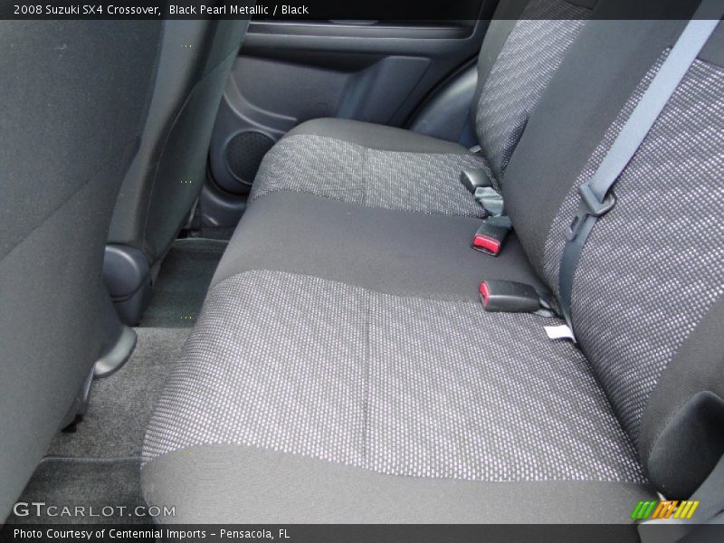 Black Pearl Metallic / Black 2008 Suzuki SX4 Crossover