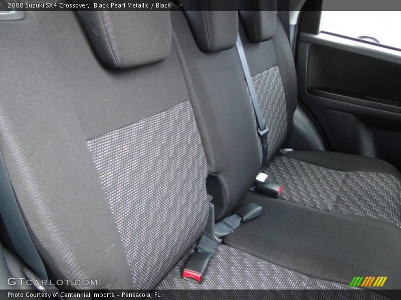 Black Pearl Metallic / Black 2008 Suzuki SX4 Crossover