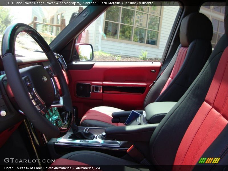  2011 Range Rover Autobiography Jet Black/Pimento Interior