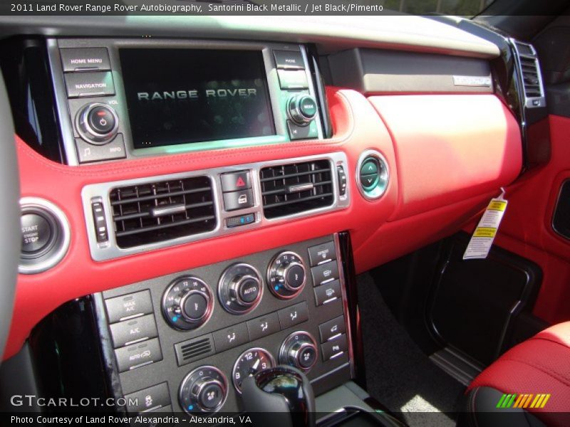 Dashboard of 2011 Range Rover Autobiography