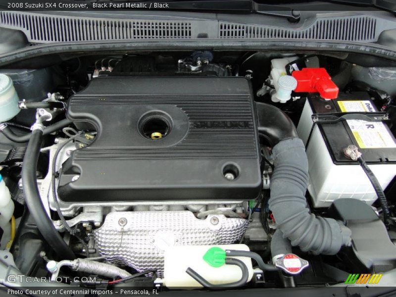 Black Pearl Metallic / Black 2008 Suzuki SX4 Crossover