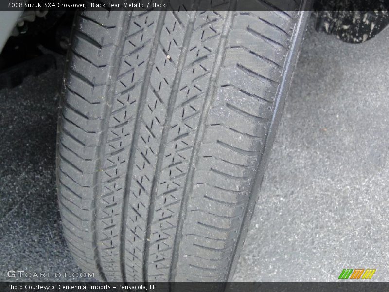Black Pearl Metallic / Black 2008 Suzuki SX4 Crossover