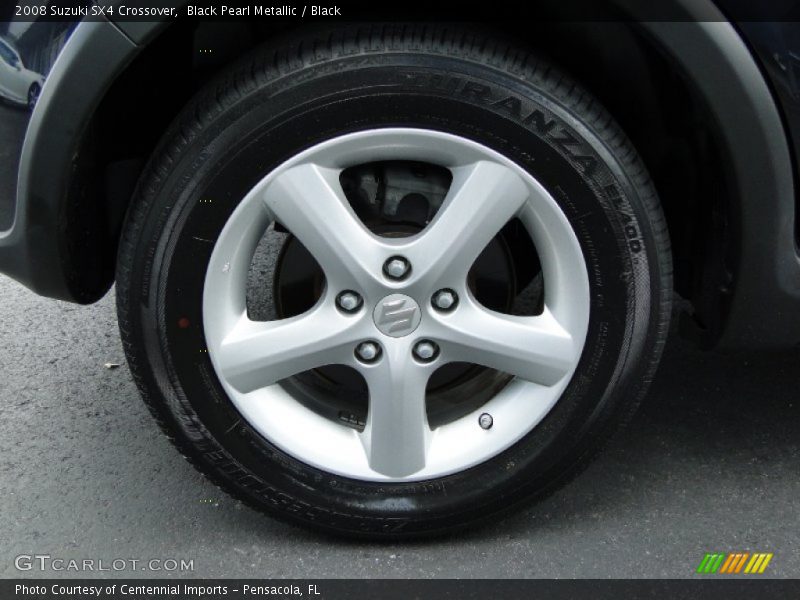 Black Pearl Metallic / Black 2008 Suzuki SX4 Crossover