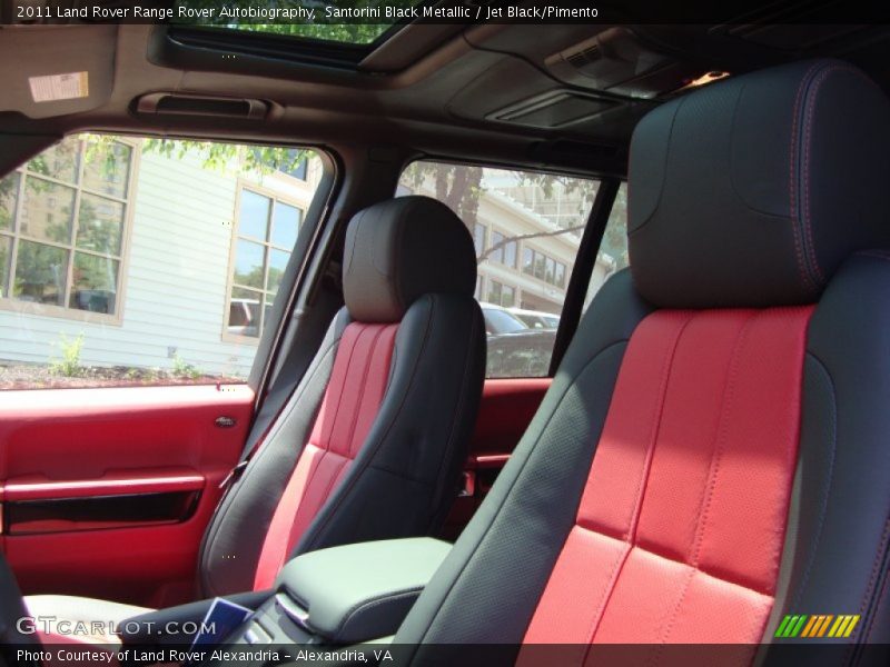  2011 Range Rover Autobiography Jet Black/Pimento Interior