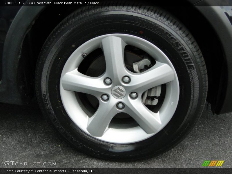 Black Pearl Metallic / Black 2008 Suzuki SX4 Crossover