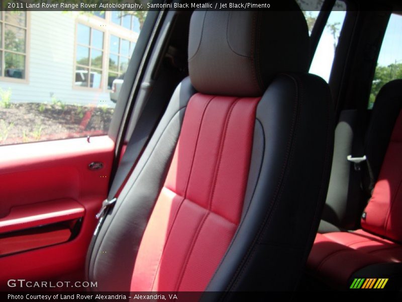 Santorini Black Metallic / Jet Black/Pimento 2011 Land Rover Range Rover Autobiography