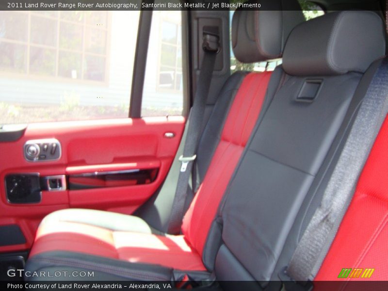  2011 Range Rover Autobiography Jet Black/Pimento Interior
