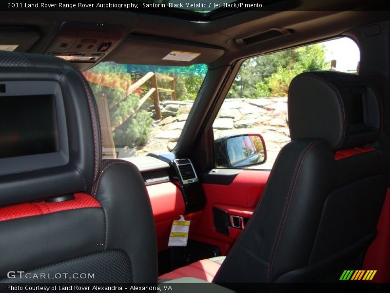 Santorini Black Metallic / Jet Black/Pimento 2011 Land Rover Range Rover Autobiography