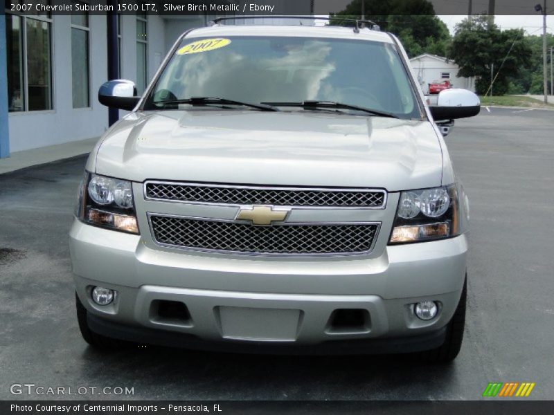 Silver Birch Metallic / Ebony 2007 Chevrolet Suburban 1500 LTZ