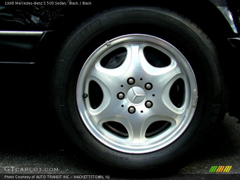 Black / Black 1998 Mercedes-Benz S 500 Sedan