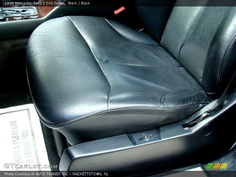 Black / Black 1998 Mercedes-Benz S 500 Sedan