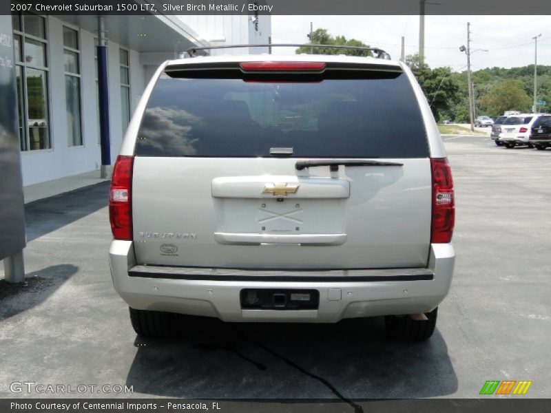 Silver Birch Metallic / Ebony 2007 Chevrolet Suburban 1500 LTZ
