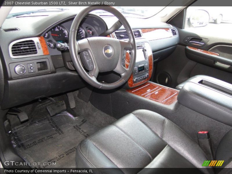  2007 Suburban 1500 LTZ Ebony Interior