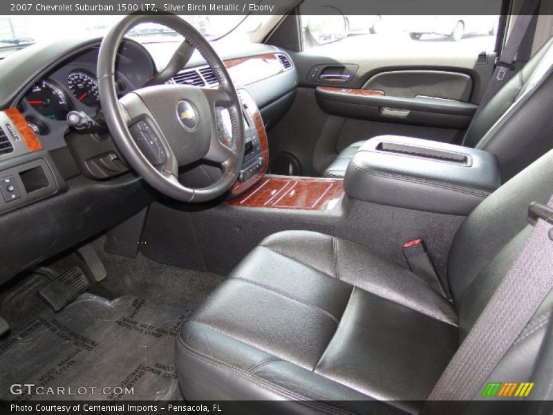  2007 Suburban 1500 LTZ Ebony Interior