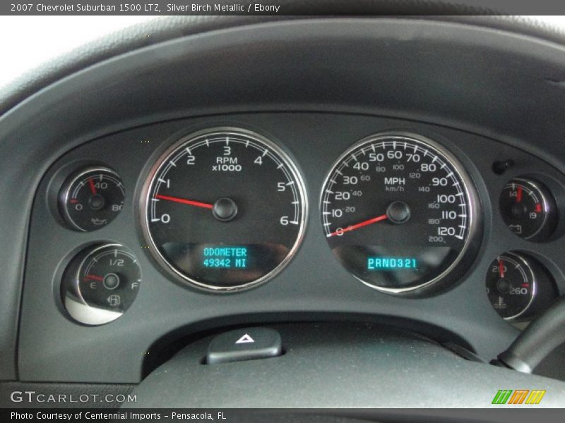  2007 Suburban 1500 LTZ 1500 LTZ Gauges