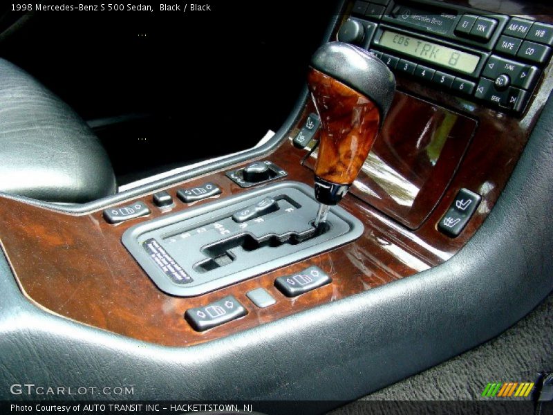 Black / Black 1998 Mercedes-Benz S 500 Sedan