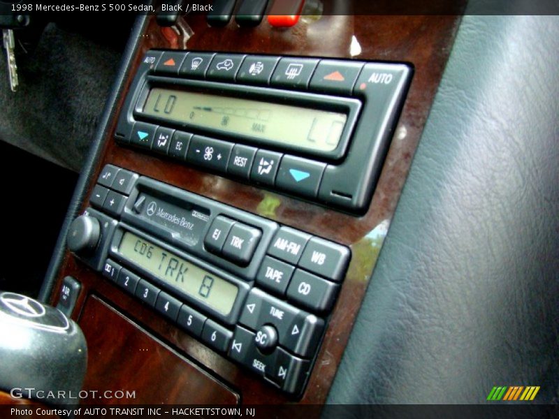 Black / Black 1998 Mercedes-Benz S 500 Sedan