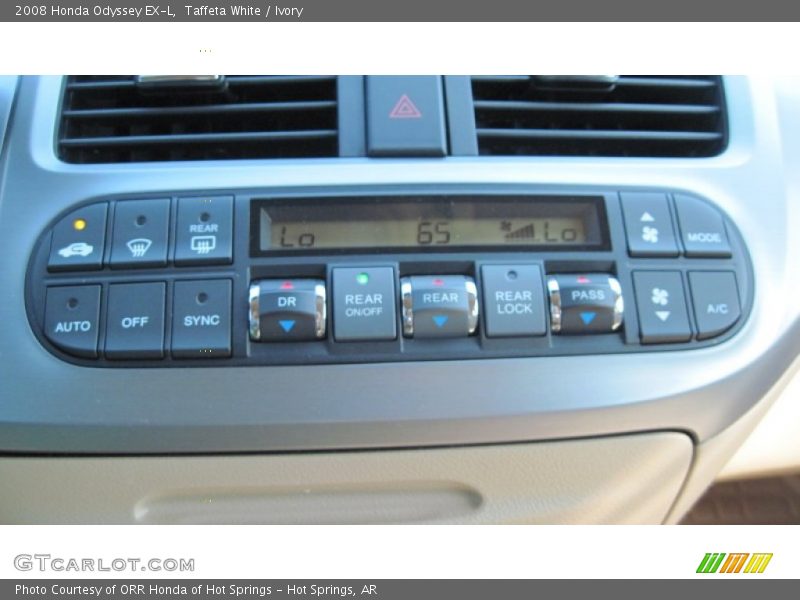 Taffeta White / Ivory 2008 Honda Odyssey EX-L