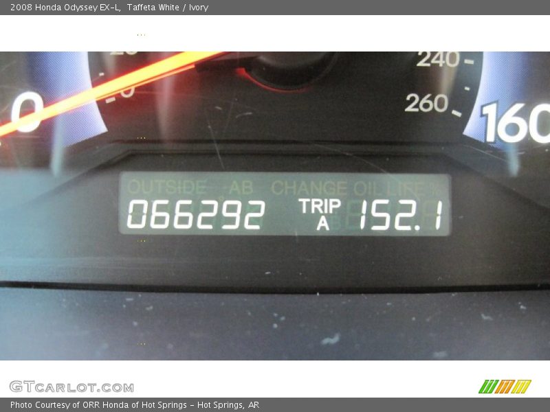 Taffeta White / Ivory 2008 Honda Odyssey EX-L