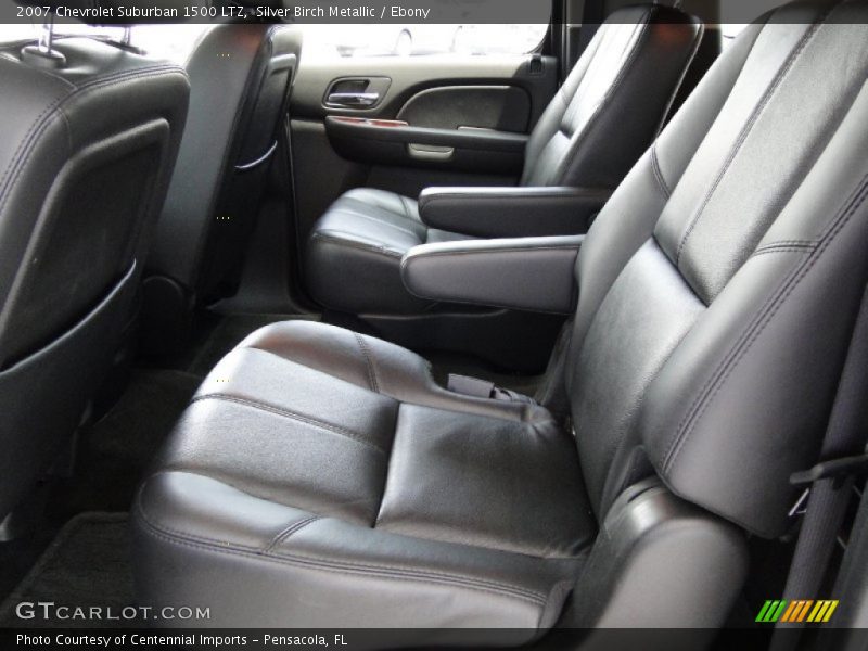  2007 Suburban 1500 LTZ Ebony Interior