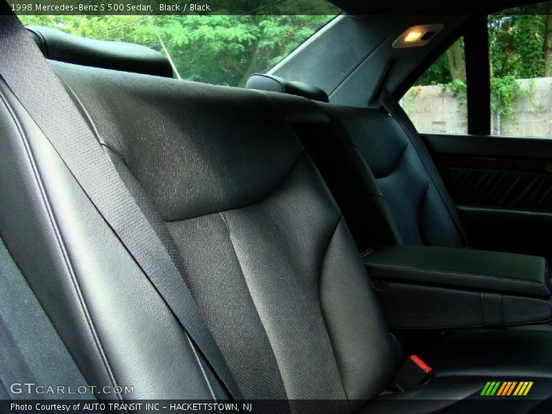 Black / Black 1998 Mercedes-Benz S 500 Sedan