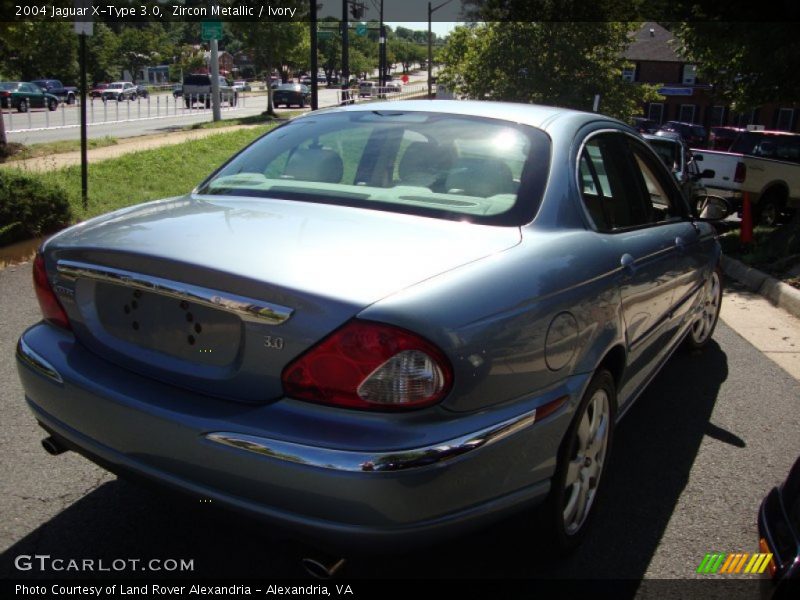 Zircon Metallic / Ivory 2004 Jaguar X-Type 3.0