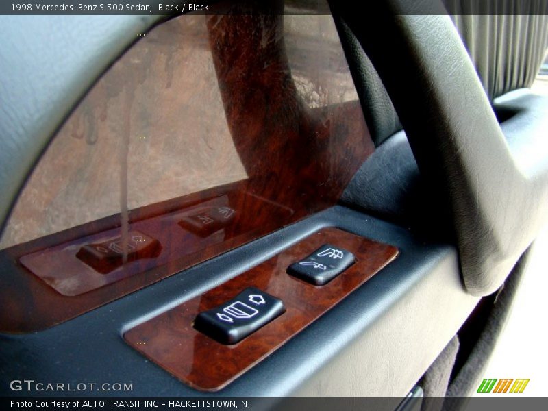 Black / Black 1998 Mercedes-Benz S 500 Sedan