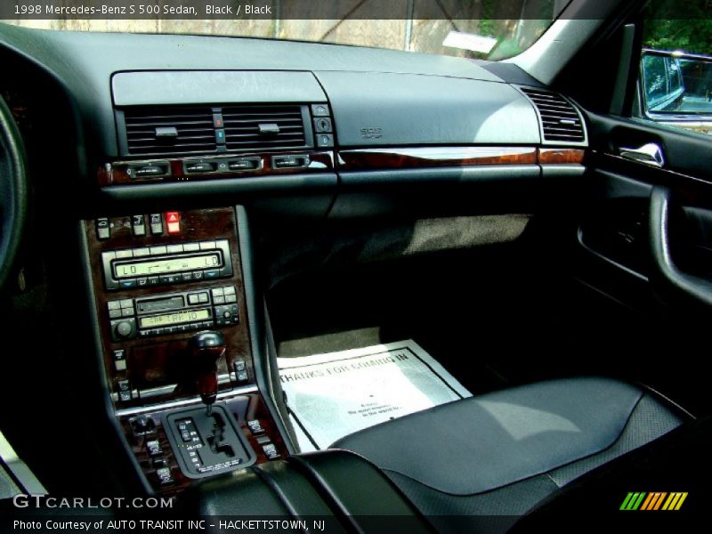 Black / Black 1998 Mercedes-Benz S 500 Sedan