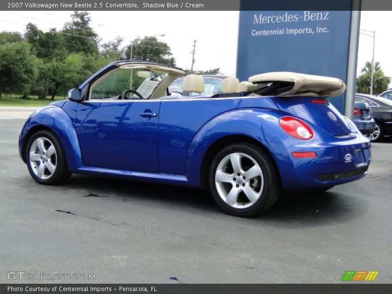 Shadow Blue / Cream 2007 Volkswagen New Beetle 2.5 Convertible
