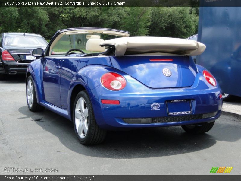 Shadow Blue / Cream 2007 Volkswagen New Beetle 2.5 Convertible