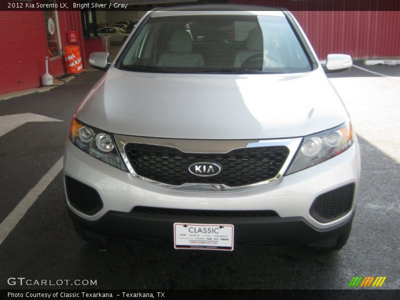 Bright Silver / Gray 2012 Kia Sorento LX