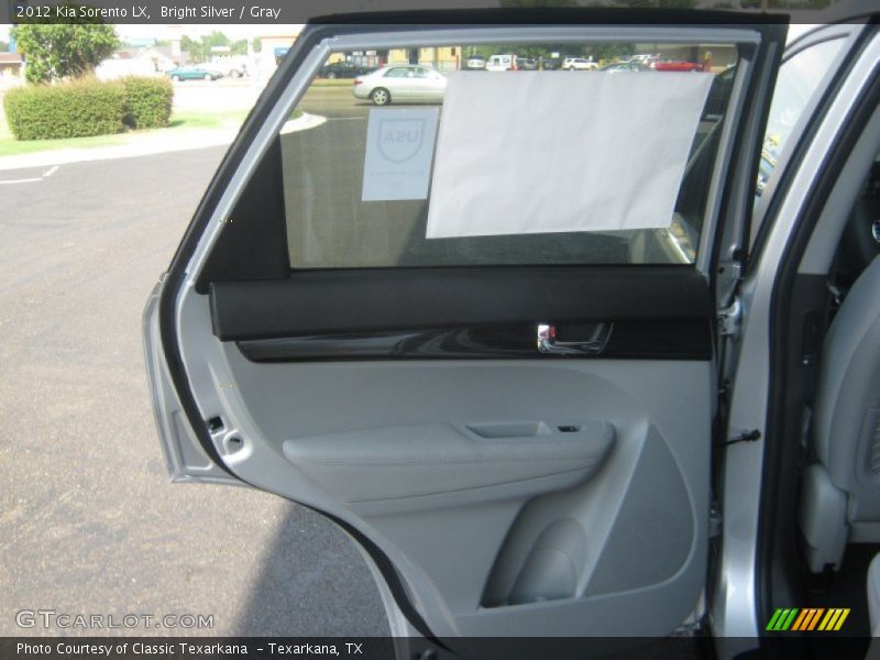 Bright Silver / Gray 2012 Kia Sorento LX